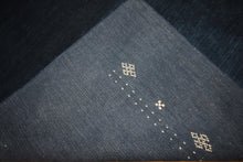 Load image into Gallery viewer, Deep Navy Blue Handmade Wool Gabbeh Oriental Area Rug 8x10
