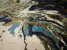 Load image into Gallery viewer, Vegetable Dye Abstract Modern Oriental Area Rug 9x12