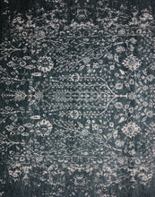 Load image into Gallery viewer, Contemporary Hand Knotted Modern Blue Area Rug 9x12