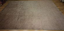 Load image into Gallery viewer, Hand-Knotted Wool Modern-Contemporary Brown Area Rug 9x12
