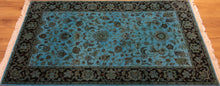 Load image into Gallery viewer, "overdyed persian rugs" "Tabriz rugs" "overdyed vintage rug" "repurposed rugs" "what is an overdyed rug" "overdyed rugs"