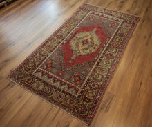 Load image into Gallery viewer, "anatolian rugs" "oushak rugs" "vintage anatolian rug" "oriental rugs" "carpet"