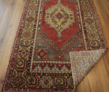 Load image into Gallery viewer, "anatolian rugs" "oushak rugs" "vintage anatolian rug" "oriental rugs" "carpet"
