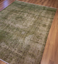 Load image into Gallery viewer, "overdyed rugs 8x10" "overdyed persian rugs" "antique overdyed rugs" "overdyed rugs 6x9" "overdyed turkish rug" "overdyed rug"