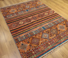 Load image into Gallery viewer, "antique kazak rug" "kazak rug origin" "antique kazak rugs for sale" "kazak rugs" "gabbeh rugs" "oushak rugs"