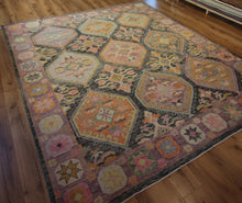 Load image into Gallery viewer, All-Over Vegetable Dye Oushak Turkish Area Rug 8x10 One of a Kind
