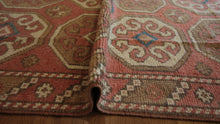 Load image into Gallery viewer, "colorful oushak rugs" "modern oushak rugs" "hand knotted oushak rugs" "Turkish Oushak rugs " "oushak rugs"