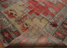 Load image into Gallery viewer, "colorful oushak rugs" "modern oushak rugs" "hand knotted oushak rugs" "Turkish Oushak rugs " "oushak rugs"