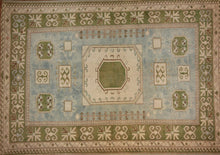 Load image into Gallery viewer, Vegetable Dye Oushak Oriental Area Rug 5x7 One of a Kind