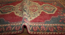 Load image into Gallery viewer, "anatolian rugs" "oushak rugs" "vintage anatolian rug" "oriental rugs" "carpet"