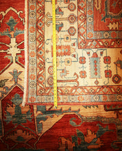 Load image into Gallery viewer, "heriz serapi rugs for sale" "antique heriz serapi rugs" "heriz rug" "heriz rug patterns" "geometric heriz rug" "heriz rug value"