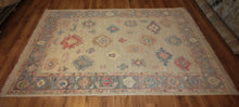 Load image into Gallery viewer, "colorful oushak rugs" "modern oushak rugs" "hand knotted oushak rugs" "Turkish Oushak rugs " "oushak rugs"