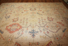 Load image into Gallery viewer, "colorful oushak rugs" "modern oushak rugs" "hand knotted oushak rugs" "Turkish Oushak rugs " "oushak rugs"
