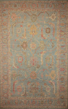 Load image into Gallery viewer, Vegetable Dye Oushak Oriental Area Rug 6x9 One of a Kind
