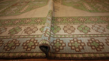 Load image into Gallery viewer, "colorful oushak rugs" "modern oushak rugs" "hand knotted oushak rugs" "Turkish Oushak rugs " "oushak rugs"