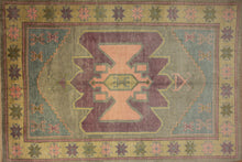 Load image into Gallery viewer, "colorful oushak rugs" "modern oushak rugs" "hand knotted oushak rugs" "Turkish Oushak rugs " "oushak rugs"