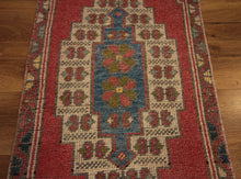 Load image into Gallery viewer, Vegetable Dye Anatolian Vintage Turkish Rugs 2x3 One of a Kind
