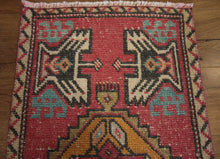 Load image into Gallery viewer, Vegetable Dye Anatolian Vintage Turkish Rugs 2x3 One of a Kind