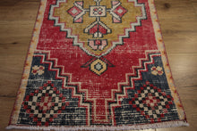 Load image into Gallery viewer, Vegetable Dye Anatolian Vintage Turkish Rugs 2x3 One of a Kind