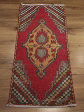 Load image into Gallery viewer, Vegetable Dye Anatolian Vintage Turkish Rugs 2x3 One of a Kind