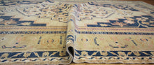 Load image into Gallery viewer, Geometric Anatolian Turkish Area Rug 6x9 One of a Kind