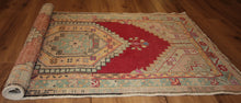 Load image into Gallery viewer, Geometric Anatolian Turkish Area Rug 3x5 One of a Kind