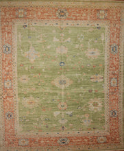 Load image into Gallery viewer, Oushak Vegetable Dye Area Rug 8x10 One of a Kind