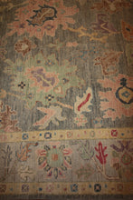 Load image into Gallery viewer, All-Over Floral Oushak Oriental Area Rug 6x9 One of a Kind
