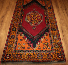 Load image into Gallery viewer, Vegetable Dye Geometric Anatolian Oriental Area Rug 5x7 One of a Kind
