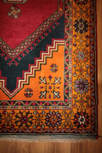 Load image into Gallery viewer, Vegetable Dye Geometric Anatolian Oriental Area Rug 5x7 One of a Kind
