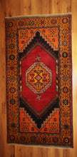 Load image into Gallery viewer, Vegetable Dye Geometric Anatolian Oriental Area Rug 5x7 One of a Kind
