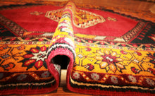 Load image into Gallery viewer, Vegetable Dye Geometric Anatolian Oriental Area Rug 5x7 One of a Kind
