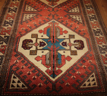 Load image into Gallery viewer, Natural Dye Tribal Anatolian Oriental Area Rug 3x5 One of a Kind
