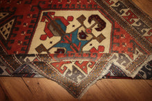 Load image into Gallery viewer, Natural Dye Tribal Anatolian Oriental Area Rug 3x5 One of a Kind
