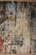 Load image into Gallery viewer, Contemporary Abstract Oriental Area Rug 5x7 One of a Kind
