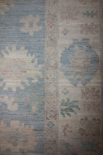 Load image into Gallery viewer, Vegetable Dye Oushak Turkish Area Rug 8x10 One of a Kind
