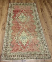 Load image into Gallery viewer, Geometric Anatolian Turkish Area Rug 3x5 One of a Kind
