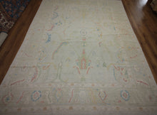 Load image into Gallery viewer, Vegetable Dye Oushak Turkish Area Rug 9x12 One of a Kind
