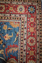 Load image into Gallery viewer, Vegetable Dye Ziegler Handmade Area Rug 9x12 One of a Kind
