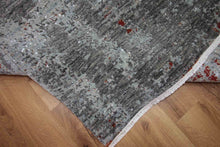 Load image into Gallery viewer, Modern Abstract Oriental Area Rug 9x12 One of a Kind
