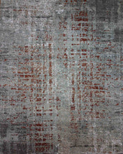 Load image into Gallery viewer, Modern Abstract Oriental Area Rug 9x12 One of a Kind
