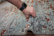 Load image into Gallery viewer, Modern Abstract Oriental Area Rug 9x12 One of a Kind
