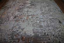 Load image into Gallery viewer, Contemporary Abstract Oriental Area Rug 9x12 One of a Kind
