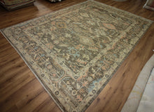 Load image into Gallery viewer, Vegetable Dye Oushak Turkish Area Rug 9x12 One of a Kind
