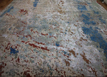 Load image into Gallery viewer, Contemporary Abstract Area Rug 10x14 One of a Kind

