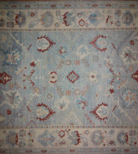 Load image into Gallery viewer, Vegetable Dye Oushak Turkish Area Rug 10x14 One of a Kind
