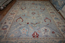 Load image into Gallery viewer, Vegetable Dye Oushak Turkish Area Rug 10x14 One of a Kind

