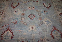 Load image into Gallery viewer, Vegetable Dye Oushak Turkish Area Rug 10x14 One of a Kind

