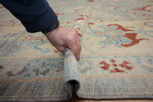Load image into Gallery viewer, Vegetable Dye Oushak Turkish Area Rug 10x14 One of a Kind
