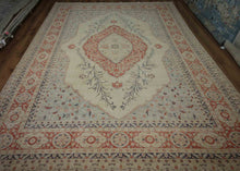 Load image into Gallery viewer, Vegetable Dye Floral Oushak Chobi Oriental Area Rug 10x14 One of a Kind
